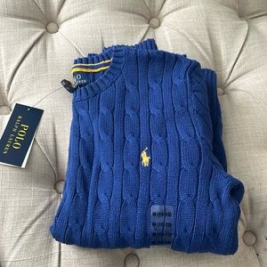 Polo Ralph Lauren Cable-knitted Cotton Sweater